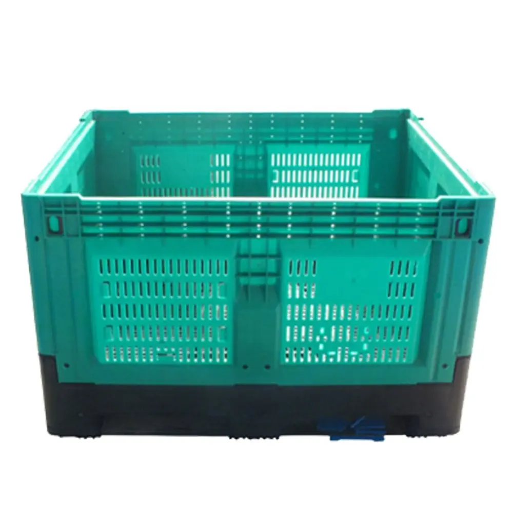1200*1000*760mm Best Selling large fruit pallet box collapsible plastic pallet box storage box for fruit autoparts