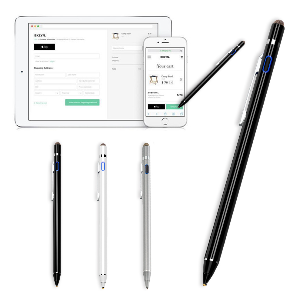 Стилус для iPad Air 2 3 4 iPad mini 3 iPhone iPod Touch android tablet
