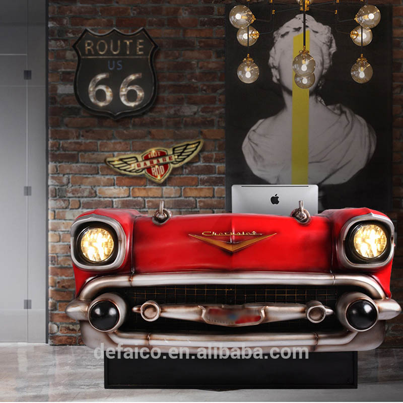 Cars Converted to Luxurious Desks