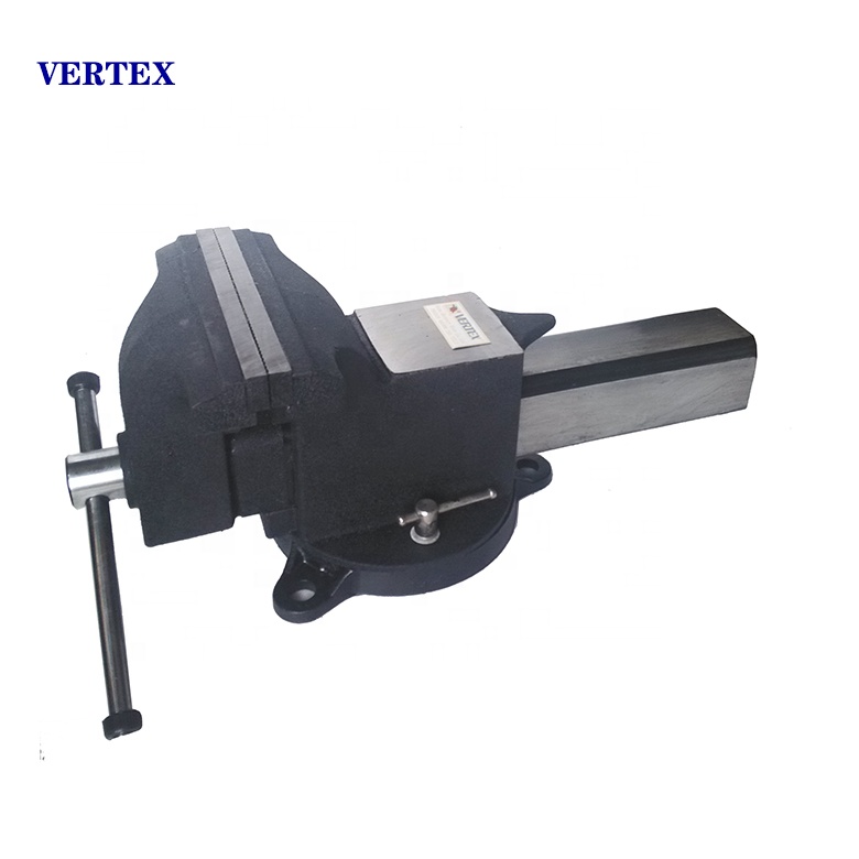 VERTEX ручной инструмент тяжелый скамья тиски/вице-4 "/5"/6 "/8" сталь с ЧПУ фрезерные Слесарные Тиски с базой BVV-8 открытые 200 мм