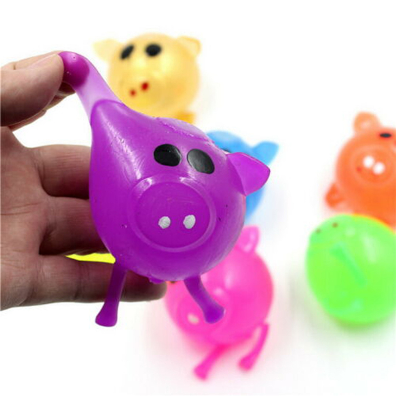 Горячая Распродажа, забавная милая игрушка Jello Pig, антистресс, шарики водяной свиньи, вентиляционная игрушка, вентиляционные липкие сжималки, снятие стресса