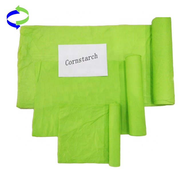 100% Biodegradable and Compostable Corn Starch for Plastic Bag on Roll