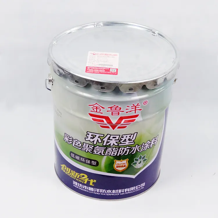 Water based polyurethane waterproof coating  pu waterproof paint for roof