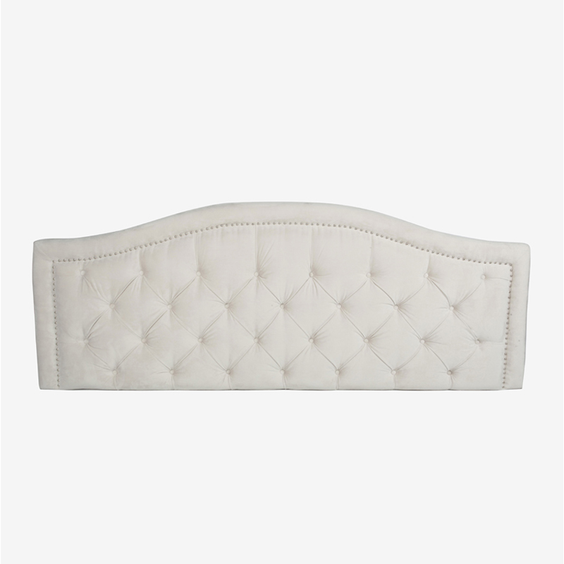 Европейский стиль простой дизайн tufted гостиничная мебель кровать изголовье