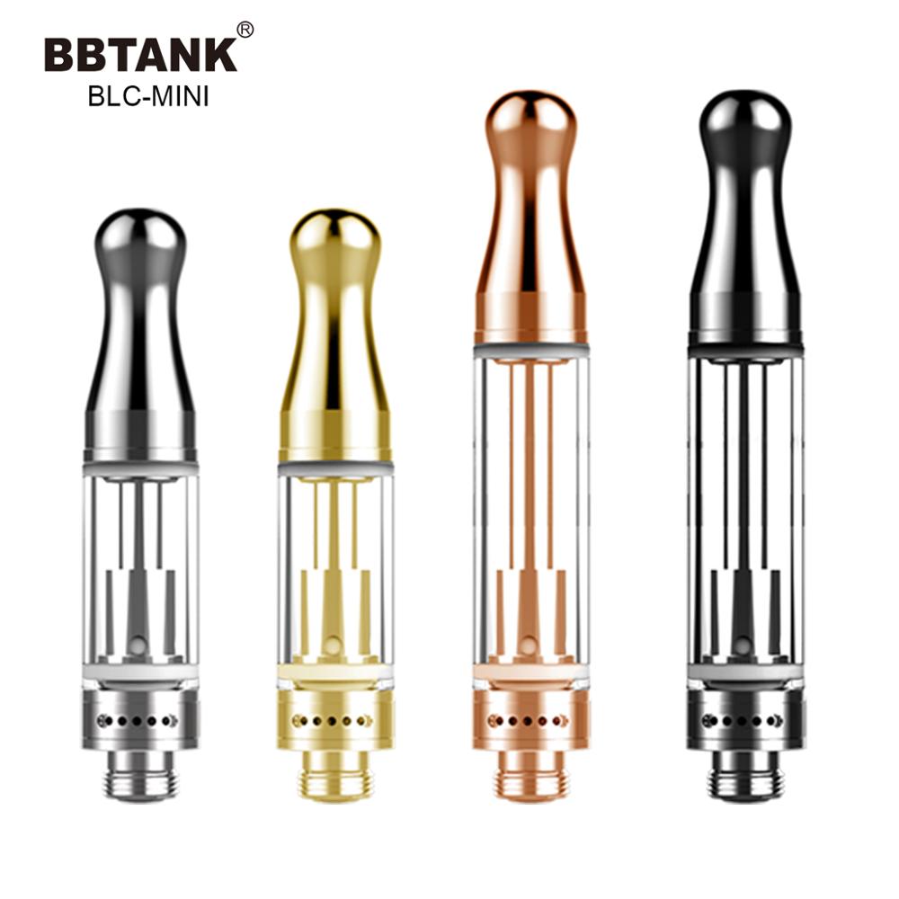 lead free 510 BBTANK BLC Mini glass tank cbd atomizer vape adjustable airflow cartridge online shopping canada