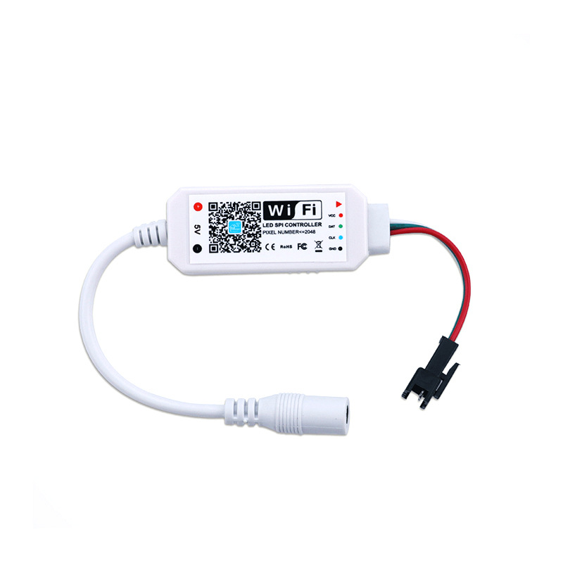 DC12-24V Magic Home светодиодной SPI контроллер Pixel беспроводной WiFi умная Светодиодная лента контроллер для Светодиодные полосы света
