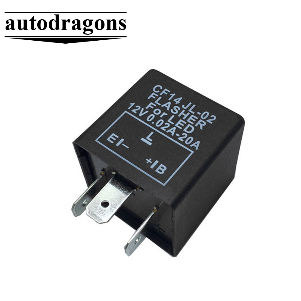 Autodragons Электронный Flasher CF14JL02 12 В светодиодный flasher Электронный Flasher