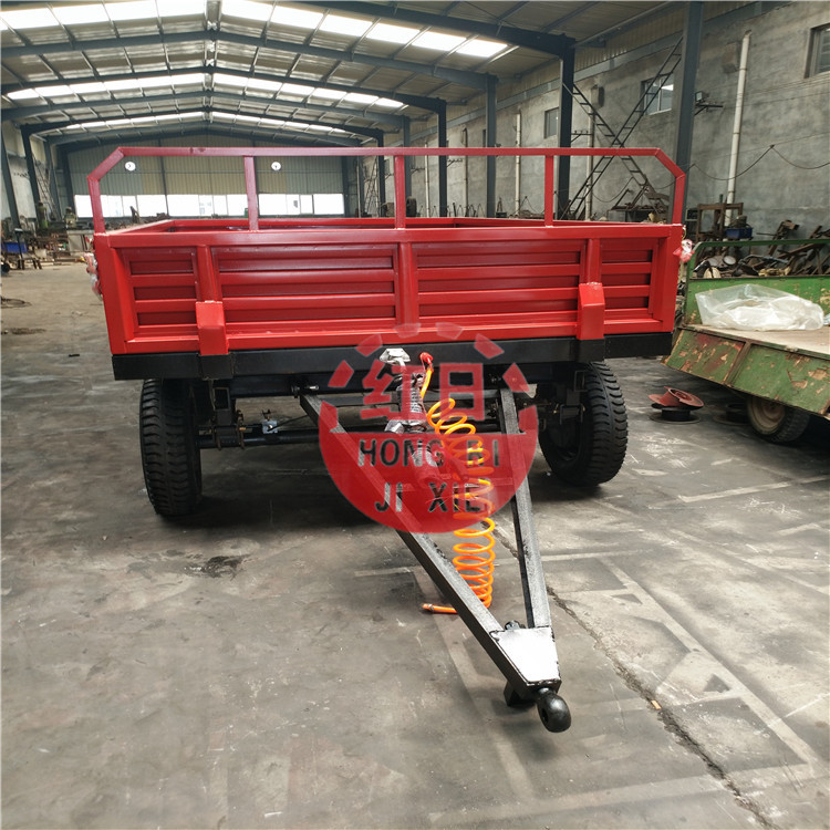 8 ton farm wagon dump trailer with big wide tire