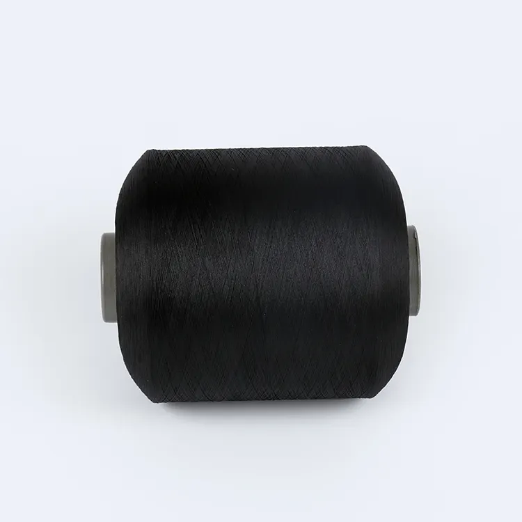 Manufacturer Price 100D Pet Polyester Recycled Yarn GRS Certificate TC For Woven Label