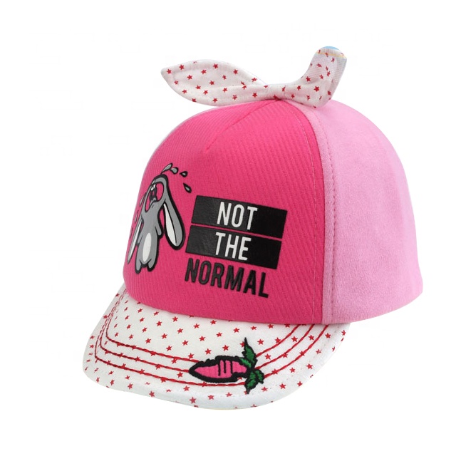 Funny Rabbit Animal Printed Children Baseball Cap