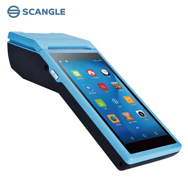 Scangle Android портативный мобильный беспроводный пос терминал с 58 мм принтеры SGT-A1