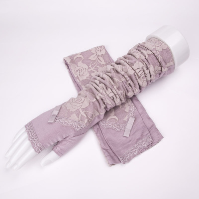 Для женщин Лето cool Ice Sleeve солнцезащитный крем Прихватки для мангала УФ Защита длинный рукав Ice Silk