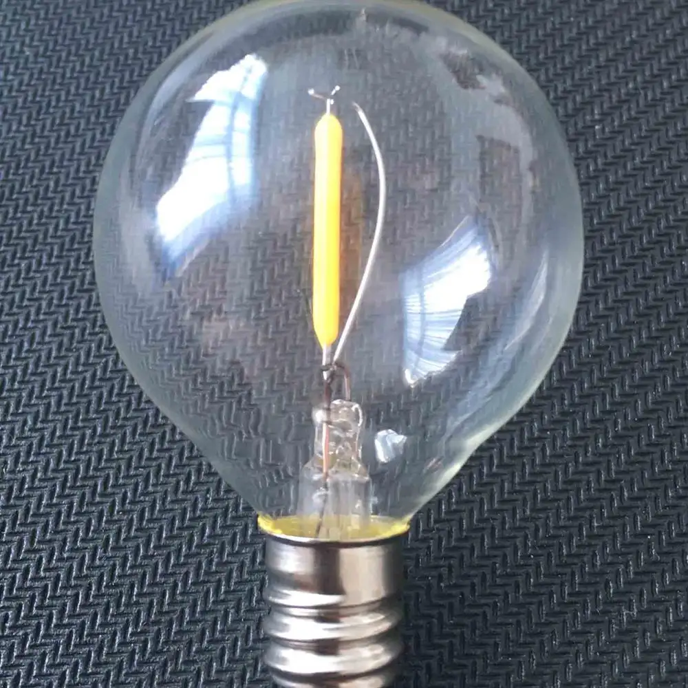 UL 120V E12 Edison G40 LED Bulb Retro Lighting Lamp led filament bulb dongguan lighting