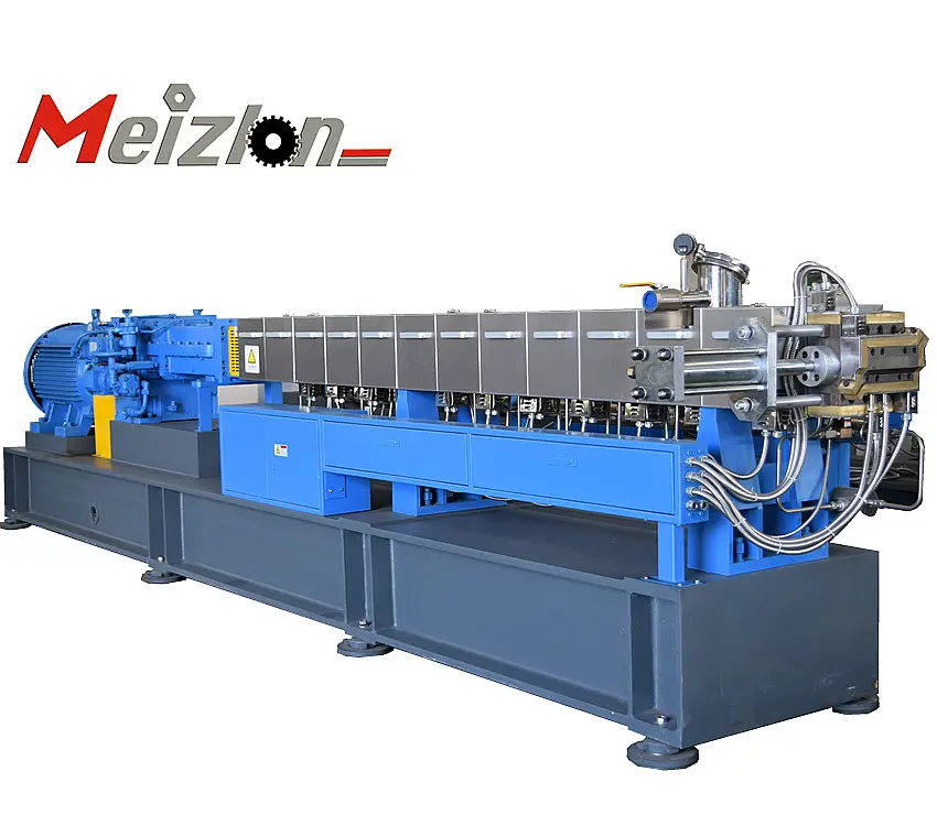 Машина для производства пластиковых гранул Meizlon, производственная линия по переработке пластика, экструдер для отходов пластика