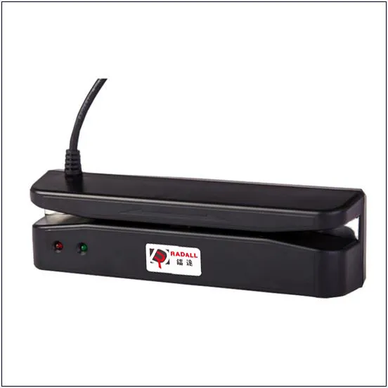 RD-400 2 трека MSR кард-ридер POS кард-ридер USB считыватель карт с магнитной полосой