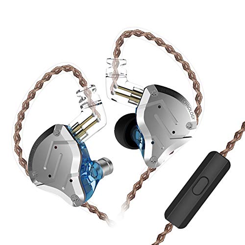 KZ ZS10 PRO металлическая гарнитура 4BA + 1DD гибридные наушники-вкладыши HIFI с басами 10 шт.