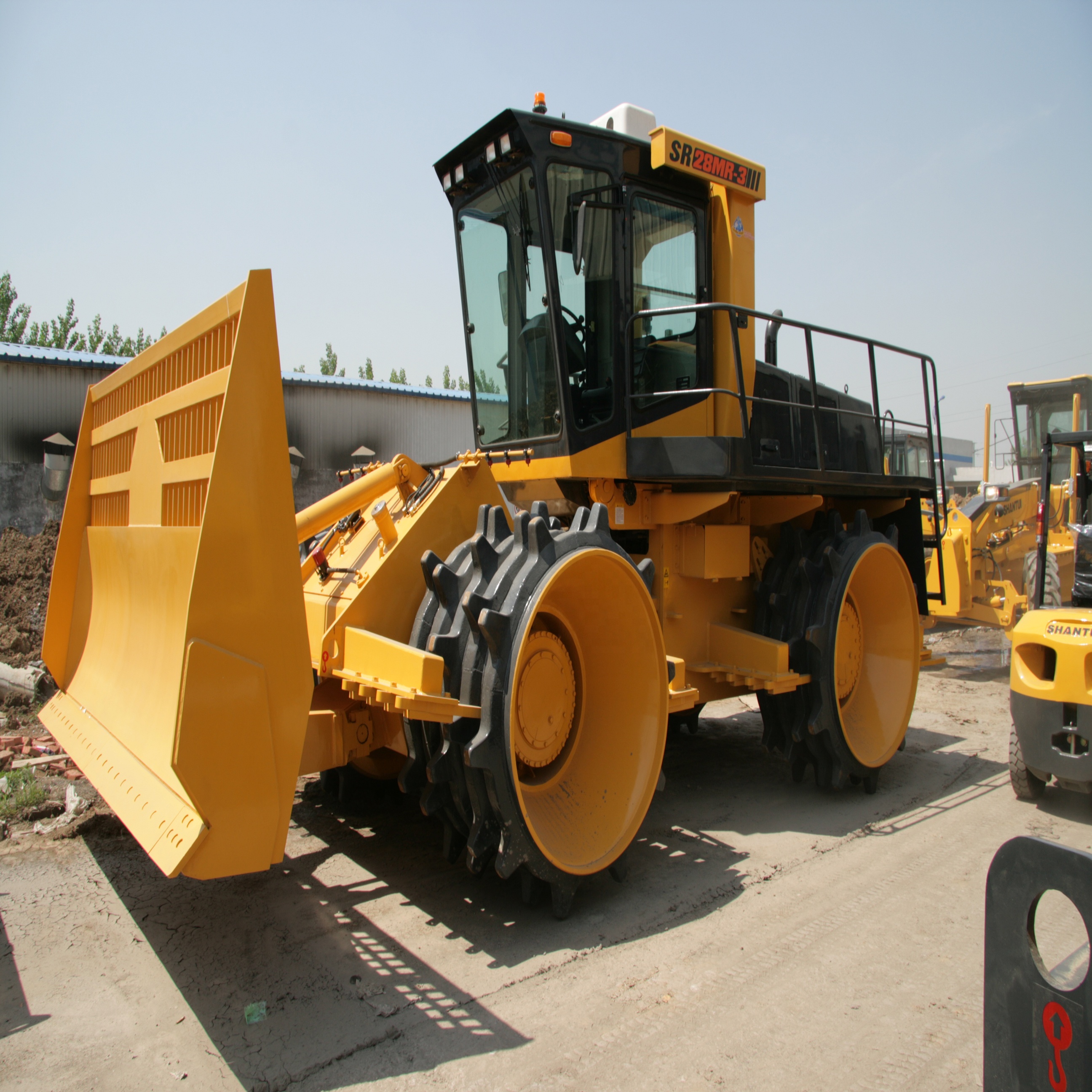 28 тонн SHANTUI мусор свалки компактор SR28MR-3