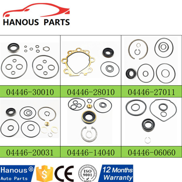 Hanous Auto Power Steering Repair kit OE 04446-30010 04446-28010 04446-27011 04446-20031 04446-14040 04446-06060