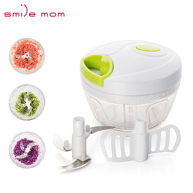 Кухонный помощник Smile mom 2 в 1, 400 мл, измельчитель для смешивания яиц и овощей