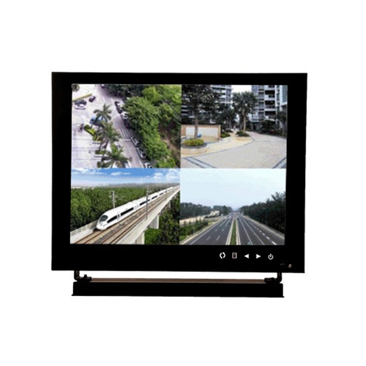 Промышленный металлический корпус 8 дюймов cctv ЖК дисплей Мониторы с VGA HDMI AV BNC вход