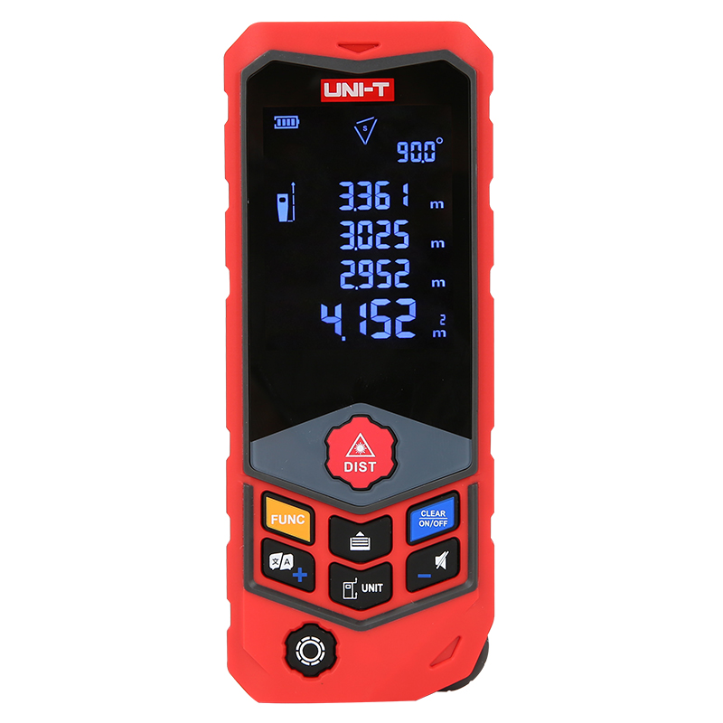 UNI-T LM100D ручной лазерный измеритель расстояния 100 м Trena лазерный дальномер мера лента цифровой батарея питание