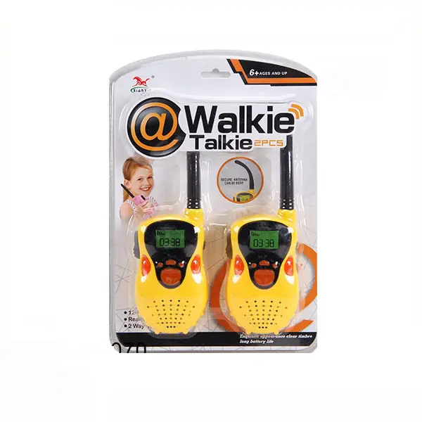Good quality kids funny toys plastic cheap walkie talkie