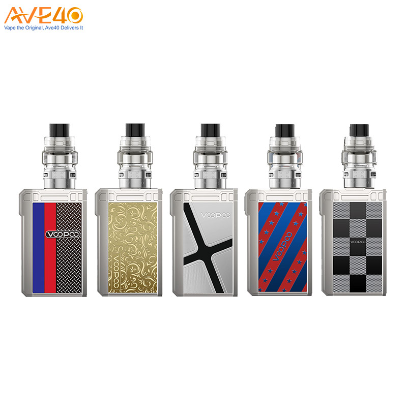 Предзаказ, классический металлический дизайн, Voopoo Alpha Zip TC Kit, 180 Вт, с Маат-баком, 4 мл