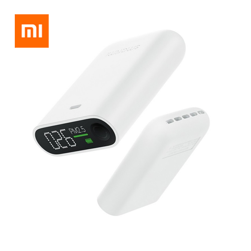 Оригинальный Xiaomi Smartmi PM2.5 портативный умный детектор воздуха мини чувствительный монитор качества воздуха светодиодный экран PM 2,5 для домашнего офиса
