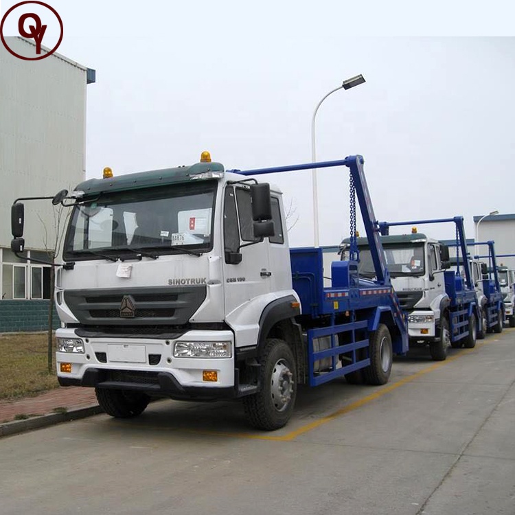Sinotruk Steyr 4x2 низкая цена крюк Лифт arm roll мусоровоз