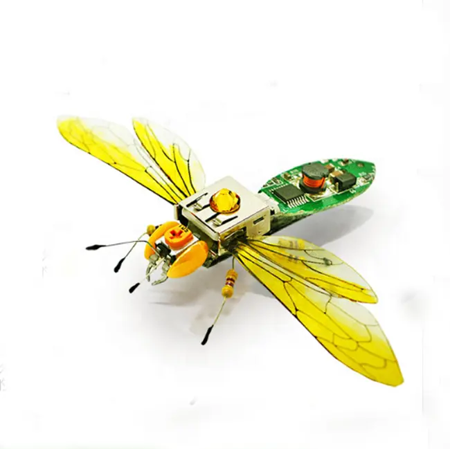 Physical Science Experiment DIY Material Electric Insect Robot Toy
