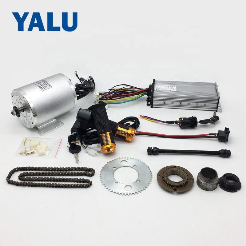 BM1109 72V 3000W Бесщеточный высокоскоростной мотор комплект чувствительной бесщеточный контроллер светодиодный цифровой дроссельной заслонки комплект для электрического велосипеда