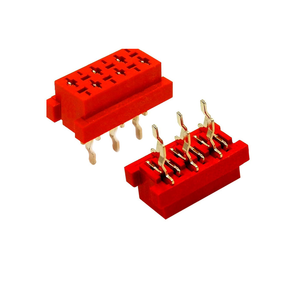 Красный idc Тип Micro Match 6PIN разъем С ПЛОСКИМ КАБЕЛЕМ