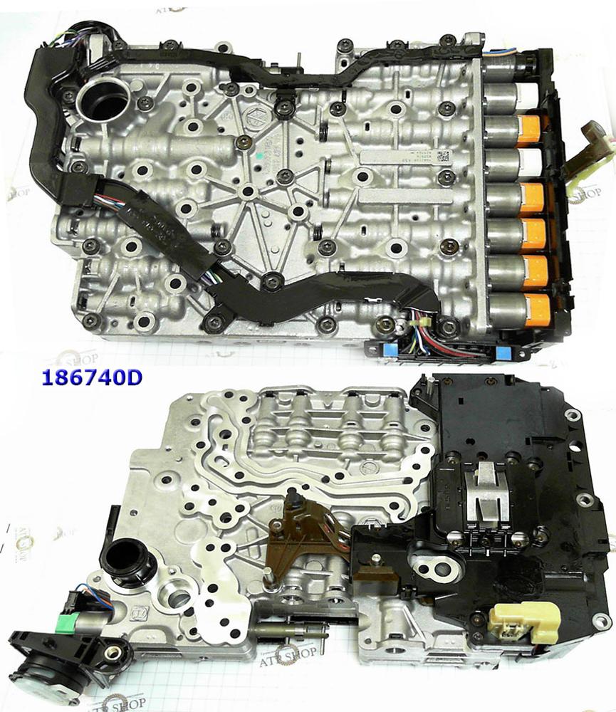 Корпус клапана трансмиссии 8HP45, 8HP70, 8HP55, 8HP90 с мехатроновой перестройкой tcu