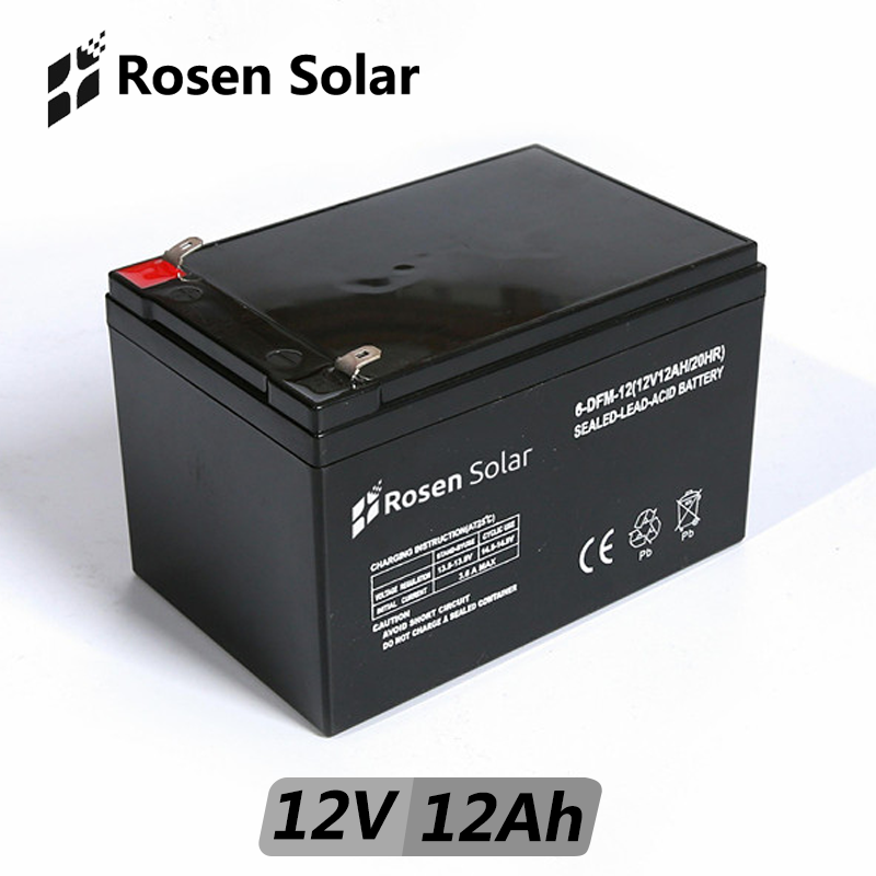 Гелевая аккумуляторная батарея Rosen 12 В 12 Ач