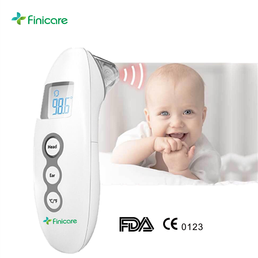 Шэньчжэнь Finicare производитель медицинской больницы бытовой базальный детский ушной и лоб термометр