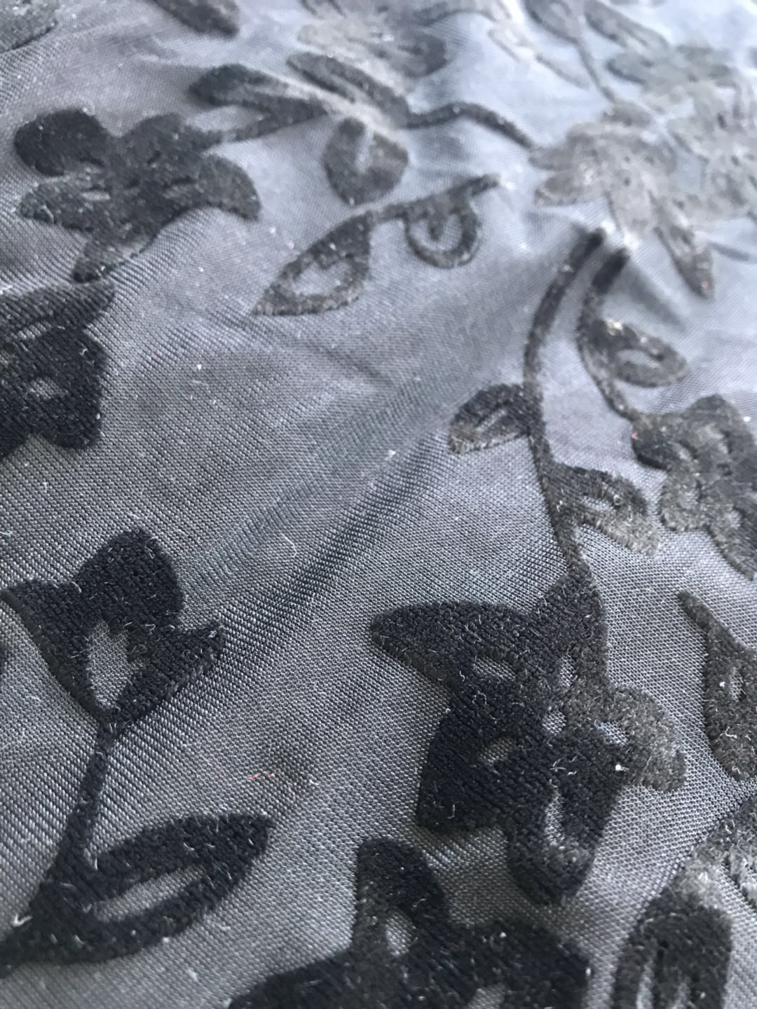 2020 Top quality Korean velvet Burn out fabric 95% Polyester 5%spandex150GSM 165CM clothes