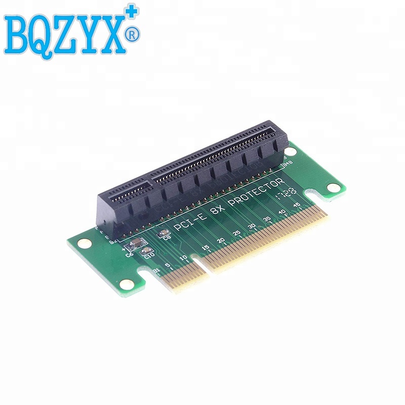 PCI Express PCI-e 8x Riser Extender карты адаптера для 1U 2U повернуть налево 90 градусов