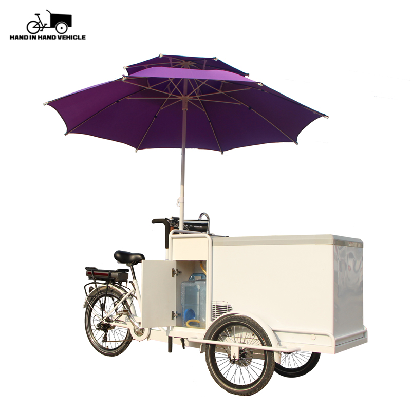 Gelato Электрический велосипед креп торговый трехколесный велосипед мороженое тележки