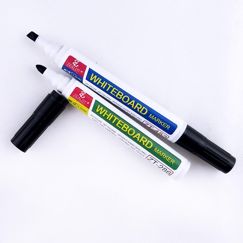 Нетоксичный сухой Эра маркер Whiteboard 2,8 мм круглый 17 мм трубка Whiteboard Маркер Pen Multi-color Whiteboard маркер