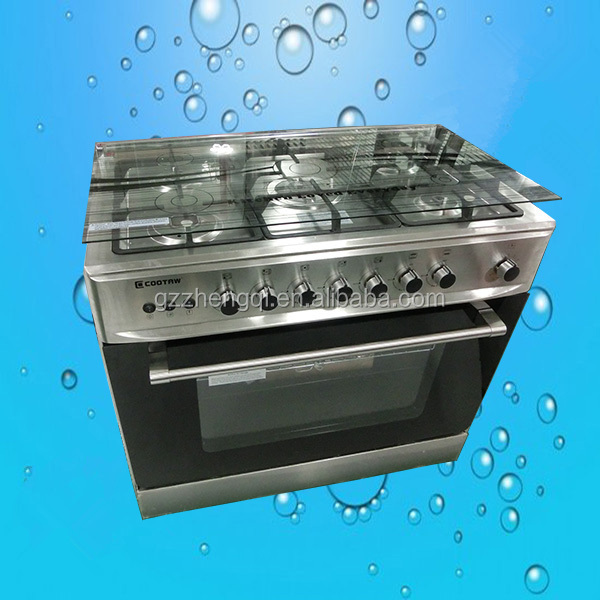 5 горелки кухонный прибор латунь buner газовая плита (ZQW-905S)