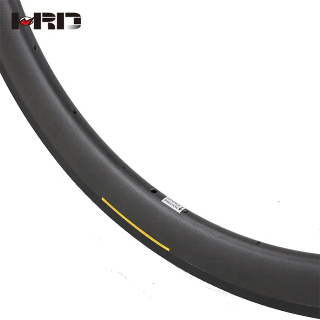 wholesale HRD-RT50S bicycle wheel rim 26 3K carbon fiber 26" tubular rim