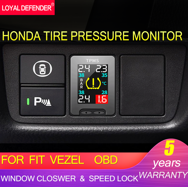 ЛОЯЛЬНЫЙ защитник smart car Fit Vezel HRV XRV Jade Crider City Odysee CRV Elysion Spirior Gienia OBD TPMS tire p