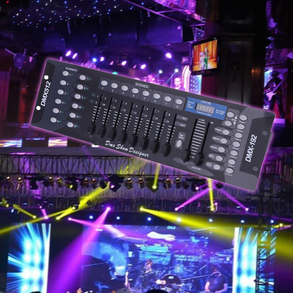 192 каналов DMX512 консоли контроллера для сцены партии диско DJ свет оператора оборудования