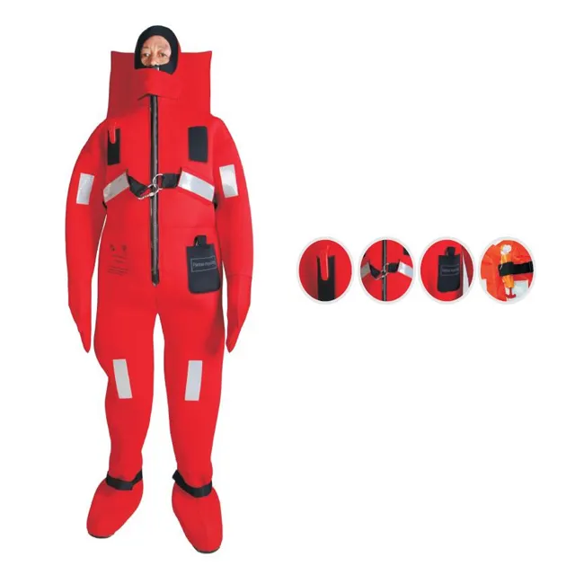 Marine anti-exposure suit,survival lifesaving immersion suit RSF-11