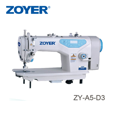 ZY-A5-D3 zoyer говорить с прямым приводом автоматический триммер Высокоскоростная одноигольная Промышленная швейная машина