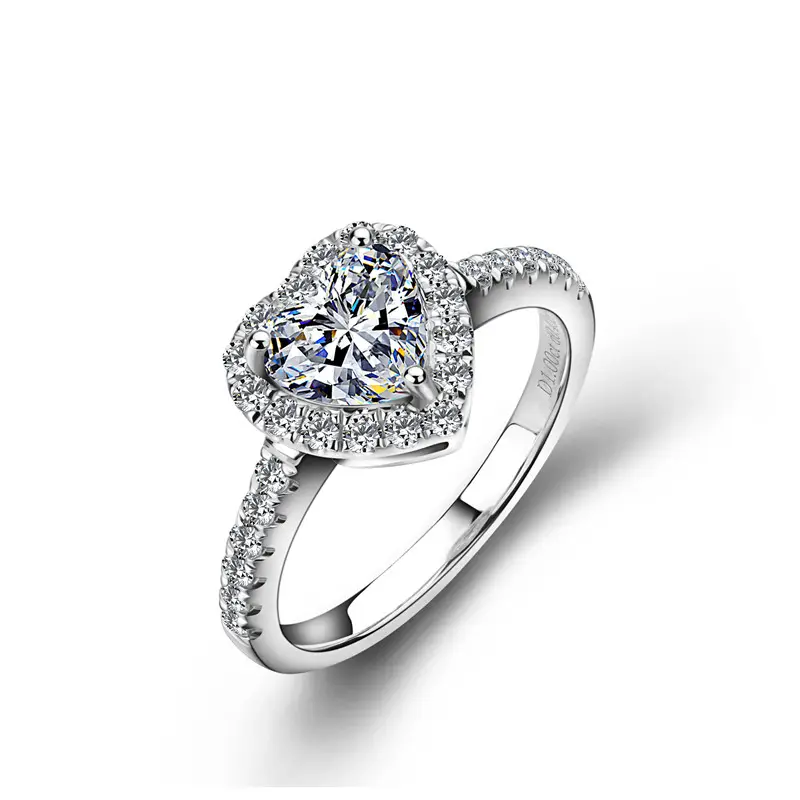 Starsgem 14k white gold ring white gold moissanite ring gold wedding rings