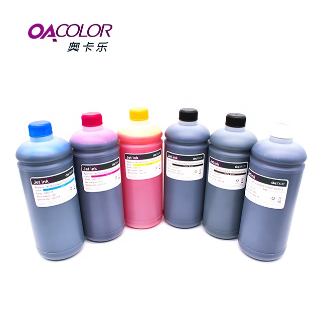 Чернила OACOLOR для HP 1000, чернила для HP Designjet T920, T930, T1500, T2500, T2530, T3500, 727 мл