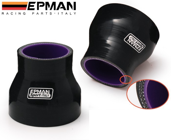 EPMAN 4 слойные силиконовые редуктор каплер шланг для Audi A4/TT для Seat Leon для VW Polo/Passat для Honda Civic для Mercedes Benz