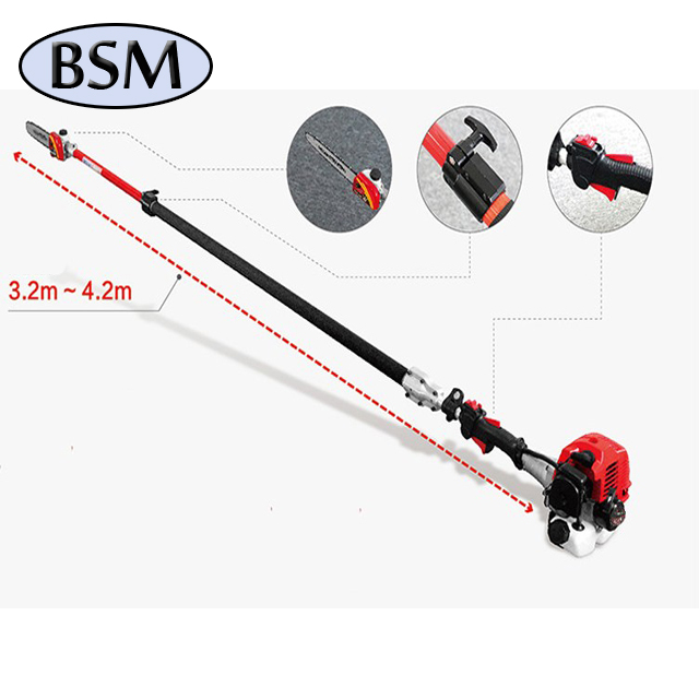 China professional 3 meters extendable power pole chain saw