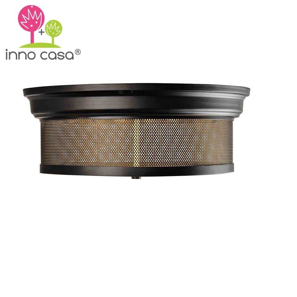 Ebay Walmart ODM Iron & Glass Low Voltage LED Flushmount For House
